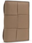 Bottega Veneta Bottega Veneta Leather Card Holder, Men's, Brown