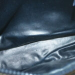 CELINE Horse Carriage C Macadam Canvas Shoulder Bag Navy Blue  fm272