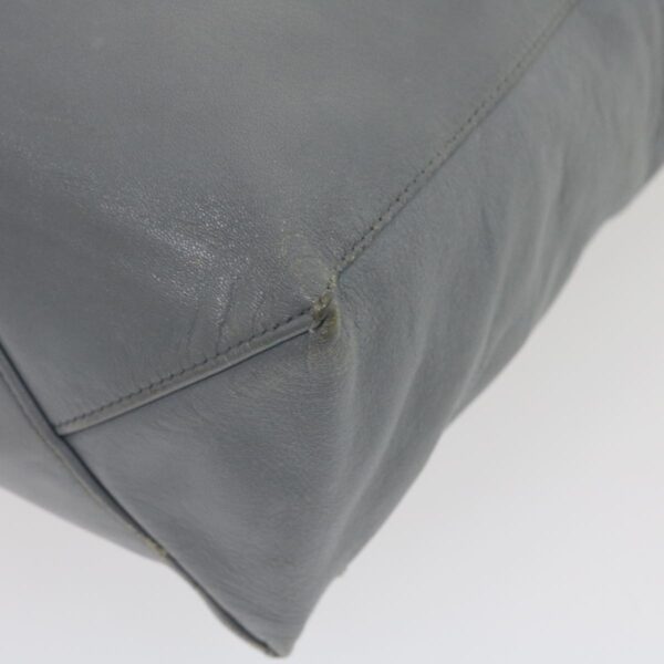 CELINE Tote Bag Leather Gray  am2387g