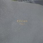 CELINE Tote Bag Leather Gray  am2387g