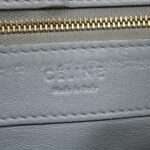 CELINE Tote Bag Leather Gray  am2387g