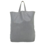 CELINE Tote Bag Leather Gray  am2387g