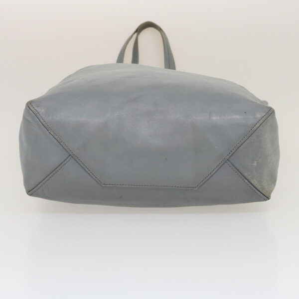 CELINE Tote Bag Leather Gray  am2387g