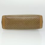 CELINE Macadam Canvas Clutch Hand Bag PVC Leather 3Set Brown purple  im395