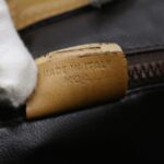 CELINE Macadam Canvas Clutch Hand Bag PVC Leather 3Set Brown purple  im395