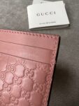 Gucci Pale Pink Guccissima Card Holder ( 225)