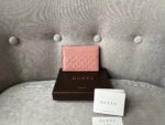 Gucci Pale Pink Guccissima Card Holder ( 225)