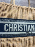 Christian Dior Wicker Basket Bag