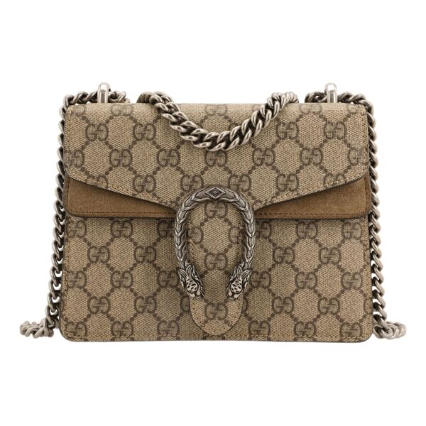 (WMNS) GUCCI Dionysus GG Supreme Mini Bag Beige/Ebony 421970-KHNRN-8642