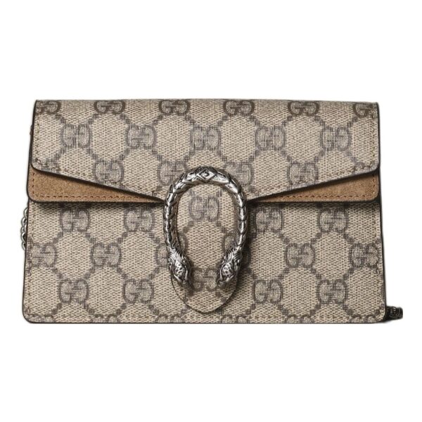 (WMNS) Gucci Dionysus GG Supreme Super Mini Bag 'Beige' 476432-KHNRN-8642