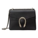(WMNS) GUCCI Dionysus Leather Mini Handbag Black 421970-CAOGN-8176