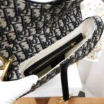 Dior medium saddle bag brown Oblique