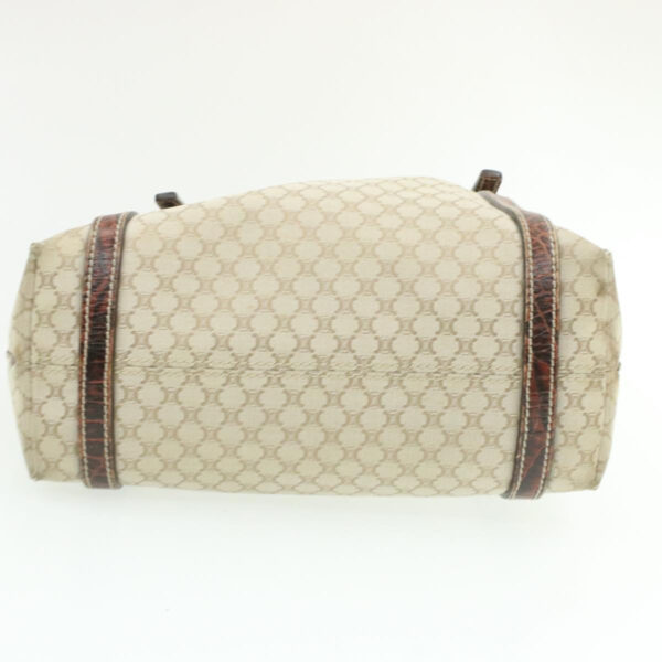 CELINE Macadam Canvas Tote Bag Beige  rd1003