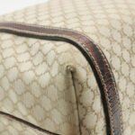 CELINE Macadam Canvas Tote Bag Beige  rd1003