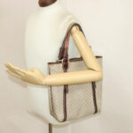 CELINE Macadam Canvas Tote Bag Beige  rd1003