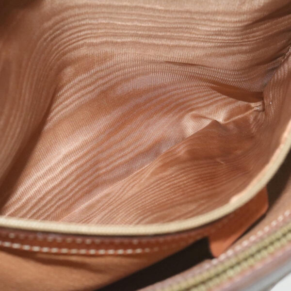CELINE Macadam Canvas Tote Bag PVC Leather Brown  rd1995