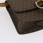 CELINE Macadam Canvas 2Way Shoulder Bag Brown  rd2081