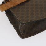 CELINE Macadam Canvas 2Way Shoulder Bag Brown  rd2081