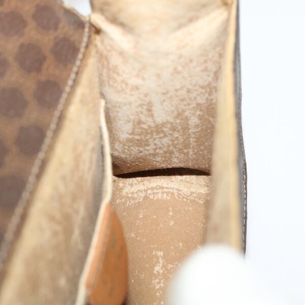 CELINE Macadam Canvas 2Way Shoulder Bag Brown  rd2081