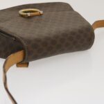 CELINE Macadam Canvas 2Way Shoulder Bag Brown  rd2081