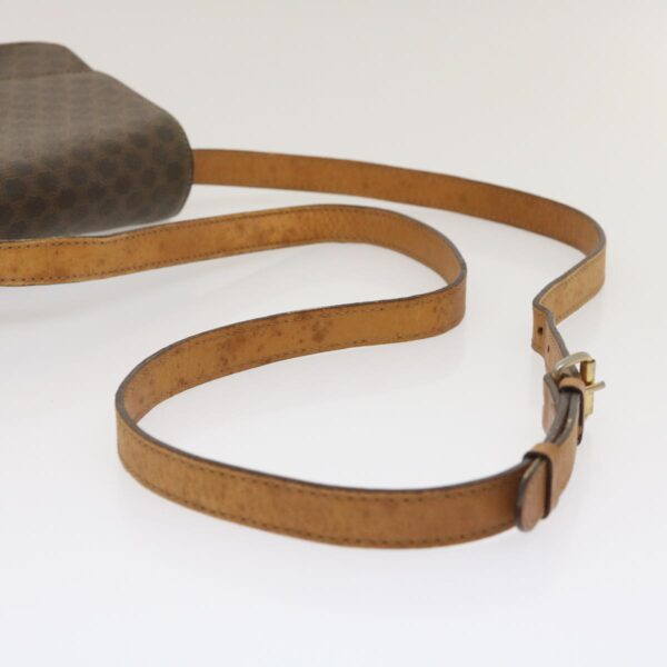 CELINE Macadam Canvas 2Way Shoulder Bag Brown  rd2081