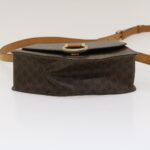 CELINE Macadam Canvas 2Way Shoulder Bag Brown  rd2081