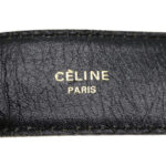 CELINE Horse Carriage Belt Black  rd2136
