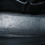 CELINE Horse Carriage Hand Bag Leather Black  rd3150