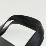 CELINE Horse Carriage Hand Bag Leather Black  rd3150