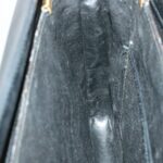 CELINE Horse Carriage Shoulder Bag Black Leather  rd764