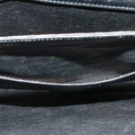 CELINE Horse Carriage Shoulder Bag Black Leather  rd764