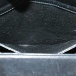 CELINE Horse Carriage Shoulder Bag Black Leather  rd764