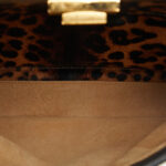 Fendi Peekaboo Medium Handbag Shoulder Bag 8BN226 Black Leather