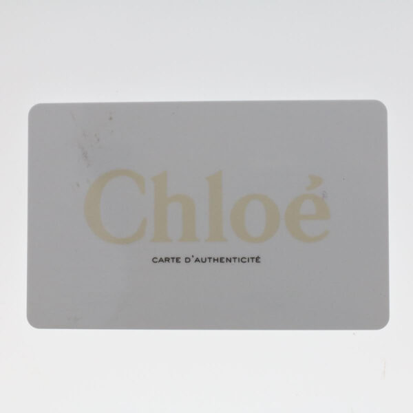 Chloe Paddington Hand Bag Leather Gold Tone tb711