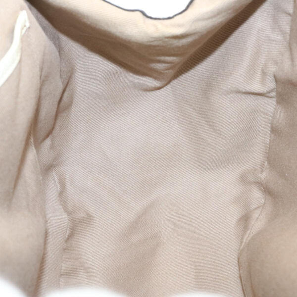 CELINE Macadam Canvas 2way Shoulder Bag Hand Bag Beige  th2019