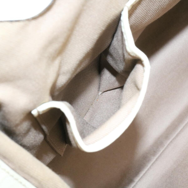 CELINE Macadam Canvas 2way Shoulder Bag Hand Bag Beige  th2019