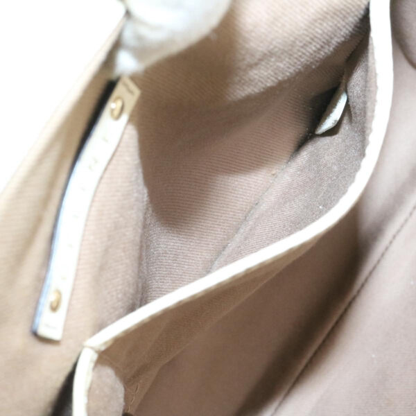CELINE Macadam Canvas 2way Shoulder Bag Hand Bag Beige  th2019