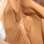 CELINE Macadam Canvas Shoulder Bag PVC Leather Brown  th2544