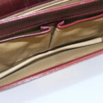 CELINE Horse Carriage Shoulder Bag Leather Bordeaux  rd205
