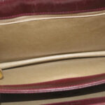 CELINE Horse Carriage Shoulder Bag Leather Bordeaux  rd205