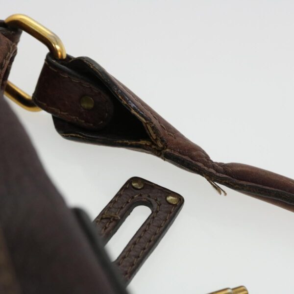 Chloe Paddington Hand Bag Leather Brown 02-06-53 ti1053