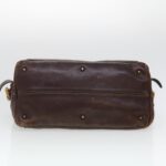 Chloe Paddington Hand Bag Leather Brown 02-06-53 ti1053