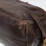 Chloe Paddington Hand Bag Leather Brown 02-06-53 ti1053