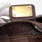 Chloe Paddington Hand Bag Leather Brown 02-06-53 ti1053