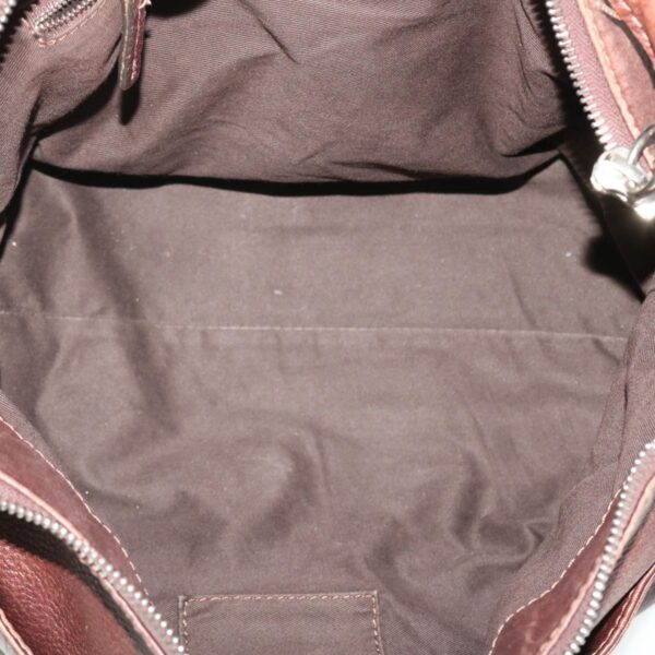 Chloe Paddington Hand Bag Leather Brown 02-06-53 ti1053