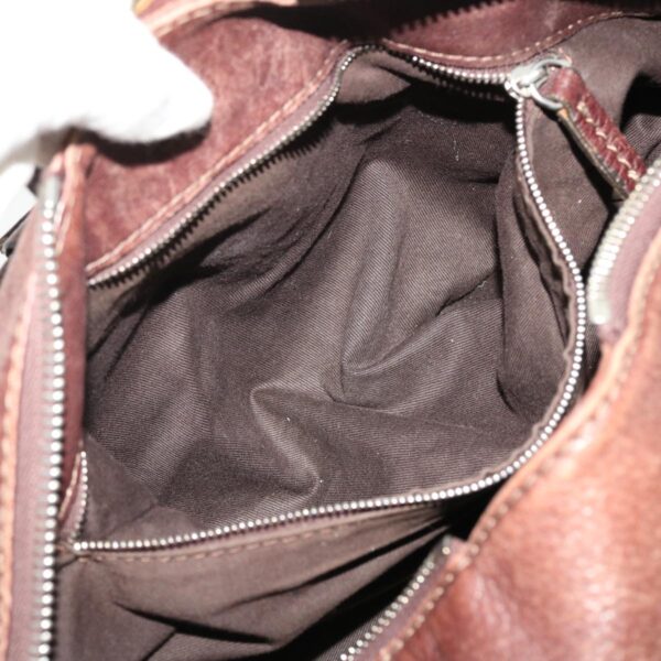 Chloe Paddington Hand Bag Leather Brown 02-06-53 ti1053