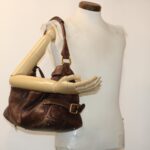 Chloe Paddington Hand Bag Leather Brown 02-06-53 ti1053