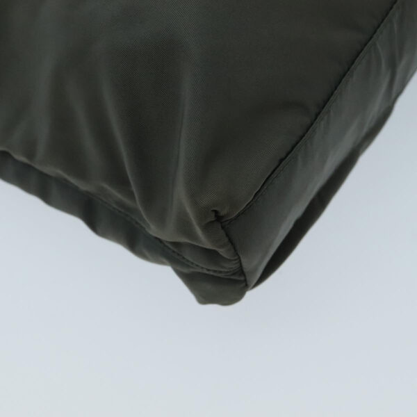 PRADA Hand Bag Nylon Khaki  ti2184