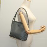 PRADA Hand Bag Nylon Khaki  ti2184