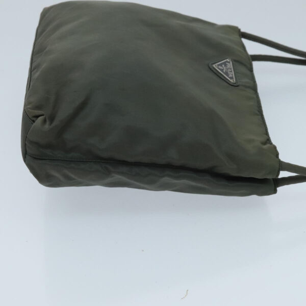 PRADA Hand Bag Nylon Khaki  ti2184